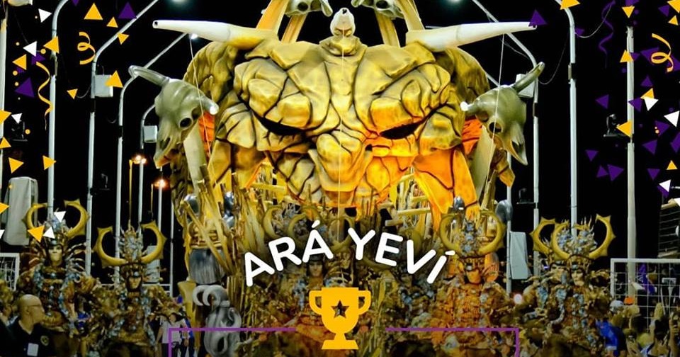 «Ará Yeví» es la Comparsa campeona del Carnaval 2018